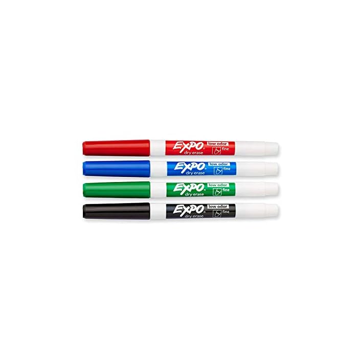 EXPO 86661 LowOdor Dry Erase Markers