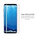 [2-Pack] Glass Screen Protector for Samsung Galaxy S8+, W&O S8 Plus Tempered Glass Screen Protector Film Curve Edge