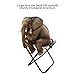 CAIN Camp Stool, Lightweight Camping Stool, Portable Folding Camp Chair, Foldable Outdoor Chairs for Travel Fishing Beach Backpacking Hiking Picnic Lawn Camp Travel Gardenthumb 4