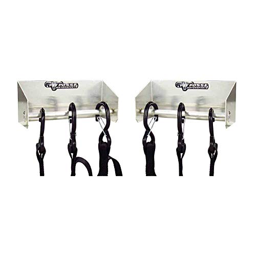Pit Posse 442 Garage/Trailer Storage Organizers Set of 2 Tie Down