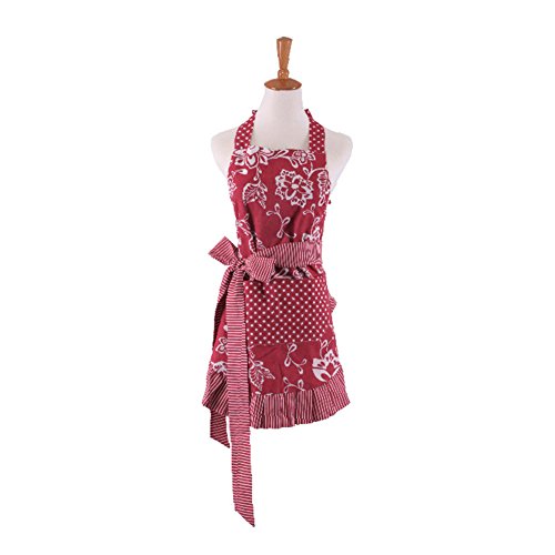 Surblue Kitchen Aprons for women Vintage Apron with Pockets for Women and Kids