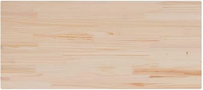 vidaXL Table Top Replacement Board Solid Pine Wood 90x40cm Rectangular