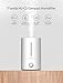 iTvanila Humidifiers, 4L Cool Mist Ultrasonic Humidifiers,Air Humidifiers Baby,Bedroom,Living Room,Office,Auto-Off Whisper Quiet,Large Water Tank Over 42 Hrs Operating Time (White)