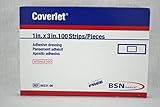 BSN Medical Box 100 Coverlet Adhesive Dressing 1 x 3 Strips 231
