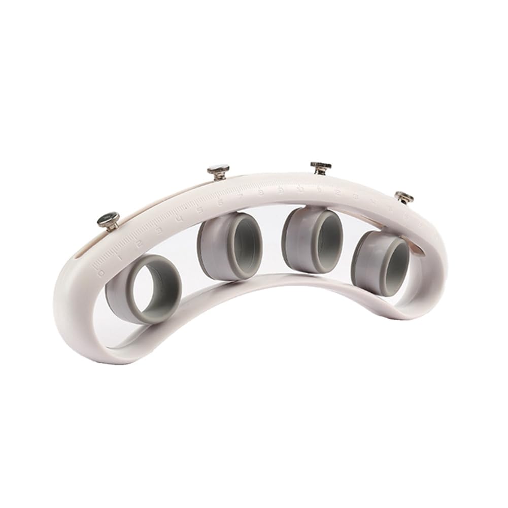 Ksrnsne Guitar Finger Expansion Finger Force Span Practing Trainer Tool, Piano Finger Speed System Parts Accessories White