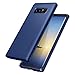 Spigen Thin Fit 360 Designed for Samsung Galaxy Note 8 Case (2017) Tempered Glass Screen Protectors Included - Deep Sea Blue