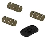 Black Flat Mouthpiece & 3pcs screen Replacement Parts Accessories for Pax 2/3