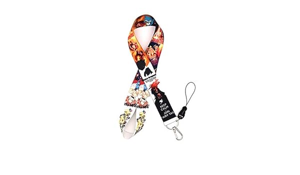 Amazon Com Reddoor Hill Japanese Cartoon Anime Lanyards Themed For Fairy Tail Lanyard Phone Case Lanyard For Keys Neck Straps Badge Holders Keychain Sports Outdoors