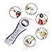 Ucooceek Jar Opener, Multifunction Lid Opener, Simple to Use, Jar Opener for Weak Hands, Elderly, Children Etc, Twist Off Gripper Apply for Various Kitchen Cans and Bottles, Contain 2 Bottle Openers