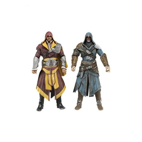 Ezio Auditore Da Firenze Costumes - NECA 60817 7-inch Assassins Creed Revelations Action Figure (Pack of