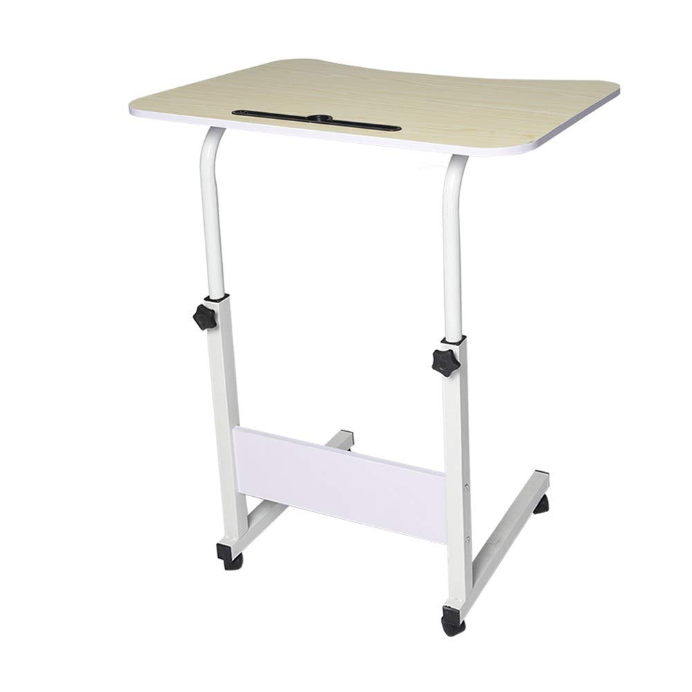 Kimanli Simple Laptop Desk Bed With Desktop Home Removable Lazy Lift Bedside Table Desk Notebook Computer Desk Table Modern Office Study Workstation Efficient Computer Desk Office Products Office Furniture Accessories