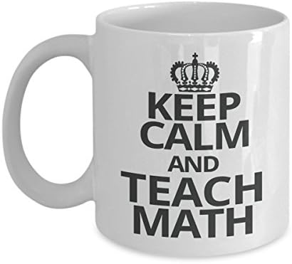 Funny Math Teacher Coffee Mug - As Seen On T-Shirt - Ideal Desk Gift For The Math Geek
