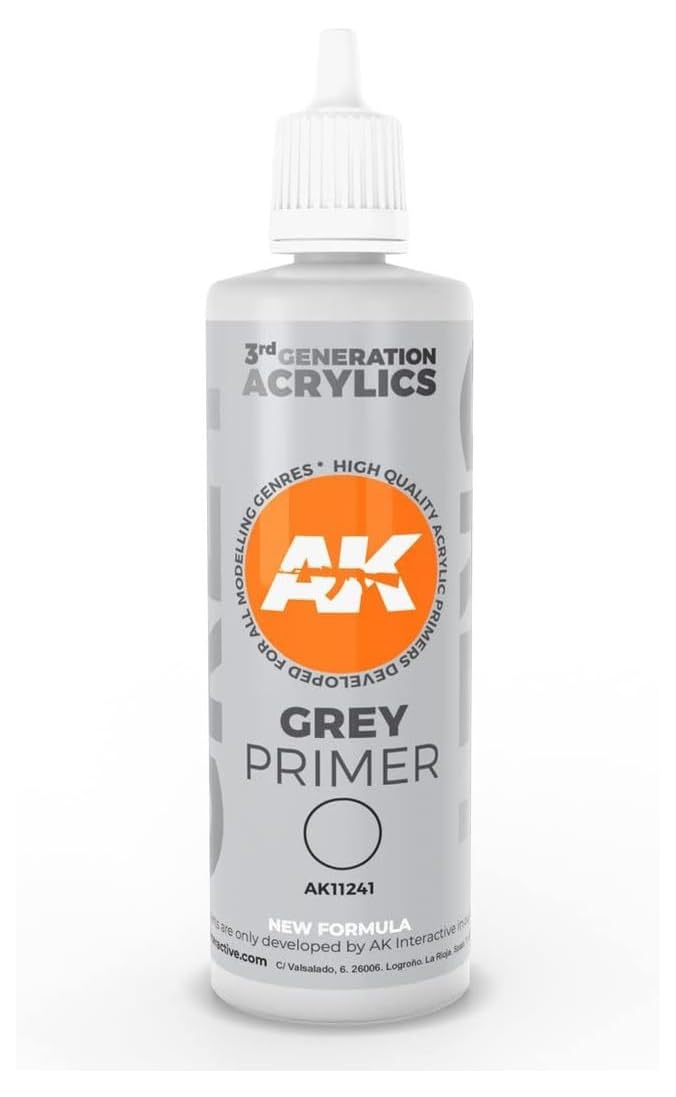 AK11241 AK Interactive 3rd Gen: Grey Primer 3rd Generation | 100ml