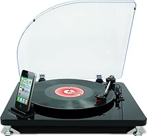 Amazon.com: ION iLP Digital Conversion Turntable for iPhone, iPad and ...