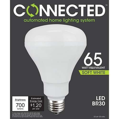 TCP 65W Equivalent Soft White BR30 Smart LED Bulb