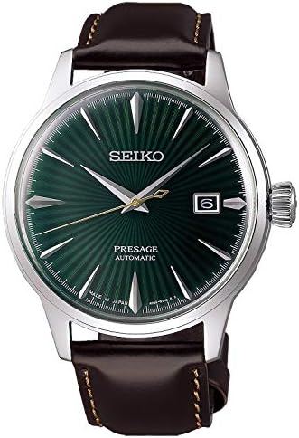 Amazon.com: SEIKO mens PRESAGE 'Mockingbird' Cocktail Green Dial