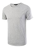 HETHCODE Men's Classic Comfort Soft Fitted Short Sleeve Crew Neck T-Shirt Tee