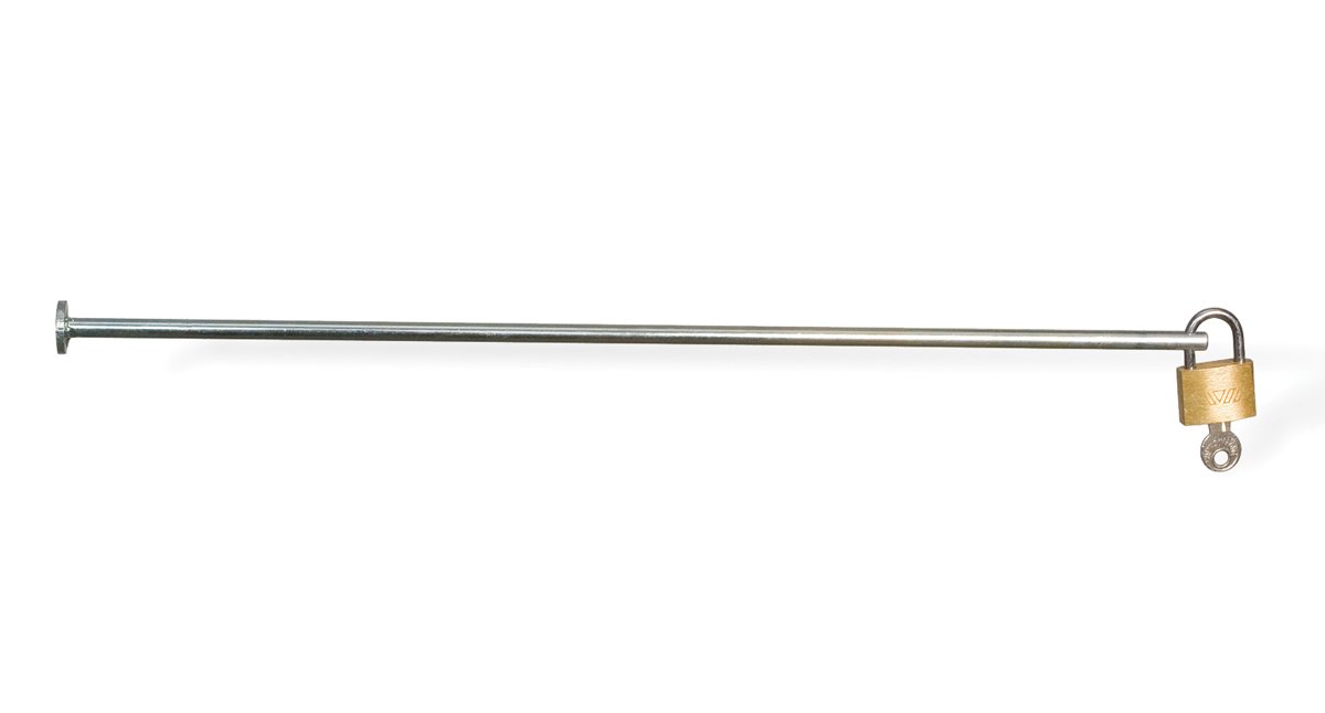 Techlink SBLCD Security Bar for TLCD7. Locks Screens to Wall Mounts