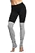 LOV ANNY Women's Candy Color Quick Dry Running Yoga Ribbed Leggings