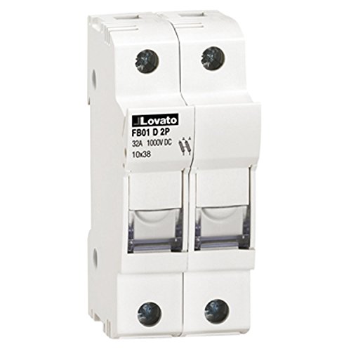 Asi afb01d2p din rail mounted midget fuse holder, 2 pol…