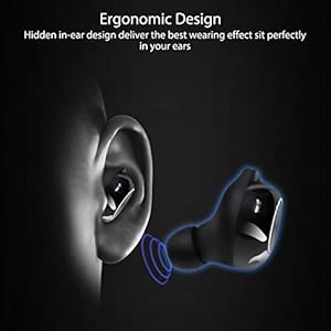 Cuffie wireless, cuffie WinCret Bluetooth in-ear con cancellazione del rumore, cuffie Bluetooth 5.0, microfono integrato… - immagine 8