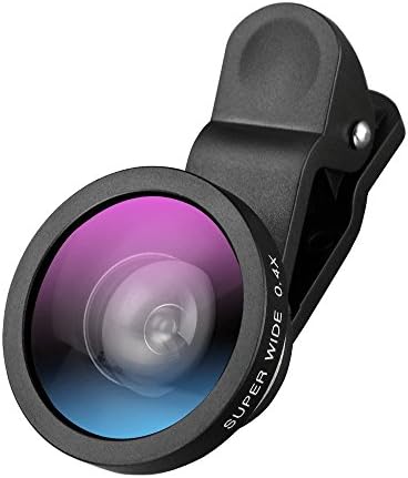 Cell Phone Camera Lens, Vorida Camera Lens Kit Clip On Lens,Supper 0.4X Wide Angles Lens for iPhone 7/7 Plus /6/6 Plus/6S/6S Plus ipad Samsung Galaxy Note Google Pixel Smartphones Android