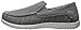 Crocs Men's Santa Cruz II Luxe Slub Slipon Slip-On Loafer, Charcoal/Light Grey, 11 M US