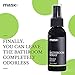 Mask Toilet Spray - Travel Size Bathroom Spray, Pack of 3, Bathroom Air Freshener, Bathroom Deodorizer - Frangipani & Spiced Pear Scent, 10.2 Fl Oz