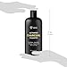 venu Activated Charcoal Keratin Conditioner – All Natural Gentle Sulfate Free Daily Hair and Scalp Cleanser For Men and Women - Volumizing, Moisturizing, Clarifying, Detoxifying