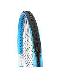 Babolat Pure Drive 26 Raqueta de tenis junior azul blanco entrelazadas con personalizado raqueta Cuerda Colores