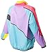 Funny Guy Mugs Gnarly 80s & 90s Retro Neon Windbreaker, X-Large