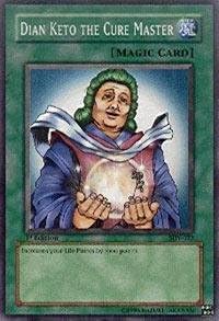 Amazon Com Yu Gi Oh Dian Keto The Cure Master Sdy 023 Starter Deck Yugi Unlimited Edition Common Toys Games