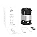 HiHiLL USB Rechargeable Camping Lantern Flashlight, Portable Ultra Bright Led Lamp, Water Resistant Light with Hook, Survival Kit for Emergency, Hurricane, Outdoor, Hiking, Fishing