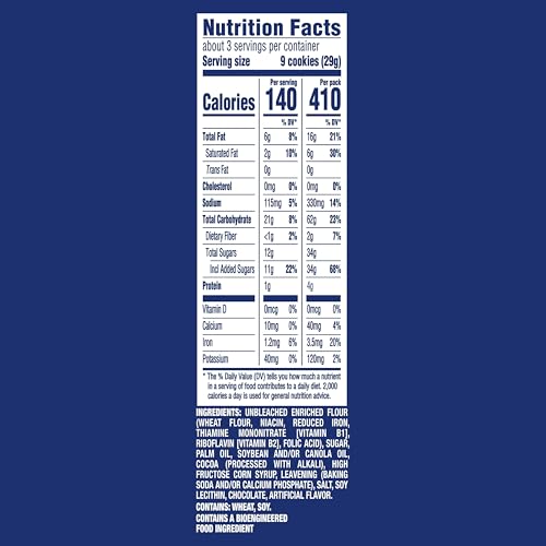 OREO MINIS CHOCOLATE SANDWICH COOKIES, 12 – 3 OZ BAGS