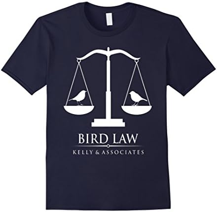 Men's Bird Law T-shirts Medium Navy