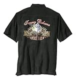 Tommy Bahama Embroidered Vintage Marlin Silk Camp Shirt