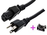 JBL EON15-G2 Compatible AC Power Cord NEMA 5-15P to IEC C15