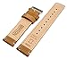 Barton Quick Release Top Grain Leather Watch Band Strap - Choose Color - 16mm, 18mm, 20mm, 22mm or 24mm - Gingerbread/Linen 22mm
