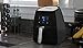 Avalon Bay Air Fryer 3.7 Quart Airfryer, Healthy Oilless Cooking, Includes Recipe Book, AB-AirFryer2200SS Black