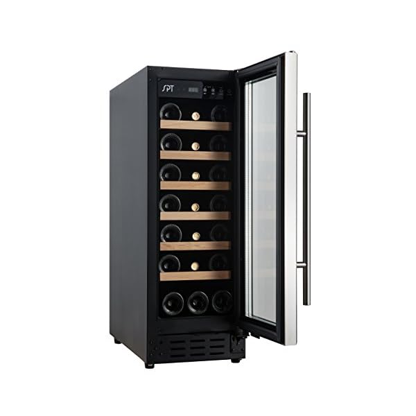 WC-2193W-Under-Counter-Wine-Beverage-Cooler-with-Wooden-Shelves-21-bottles-Commercial-Grade