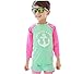 Taiycyxgan Baby Toddler Girls Kids Long Sleeve Swimsuit Rash Guard UPF 50+ UV Green S
