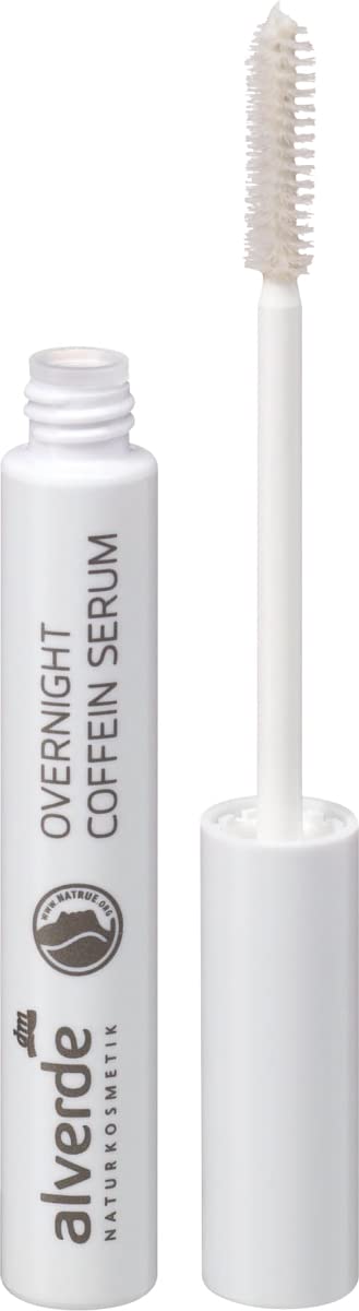 alverde Natural Cosmetics Eyelash Serum Overnight Cafeïne Serum, 8 ml