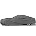 OxGord 4-Layer Full Car Covers for Automobiles - Large Indoor/Outdoor Full Cover with UV Protection Fabric - Universal Indoor and Outdoor Ready-Fit/Semi Glove Fit - Fits up to 216 Inches