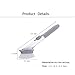 M-bestl Soap Dispensing Kitchen Dish Brush with 3 Free Sponge Head