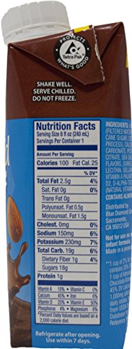 Almond Breeze Almondmilk 3 Flavor Sampler Bundle, (2) Each: Vanilla, Chocolate, Unsweetened Vanilla, 8 fl oz - Thumbnail 3