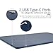 Gaze PAD Qi Wireless Fast Charging Mouse Pad Mat for iPhone 11 X iPhone 8 Galaxy S9 S10 S20 Plus Samsung Note 8 9 10 (Black)