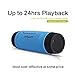 ZEALOT Bluetooth Speaker, Handlebar Speaker, Bike Speaker, S1 Portable Speaker for Bike, LED Light, Waterproof IPX5, LED Light, TF Card Play, for Indoor/Outdoor/Hiking/Camping/Travel (Blue)