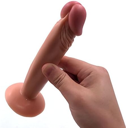 Realstic--034, 6.3" DD-il-d-os（deff） for Women and Men, DD-il-d-os（deff） with Suction Cup, Gg-10-24-cc (Flesh)