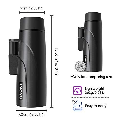 5 Monocular+Telescope+ARORY+Lightweight+Monoculars