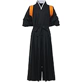 Japanese Samurai Hakama Uniform Traditional Aikido Kendo Martial Arts Anime Costume